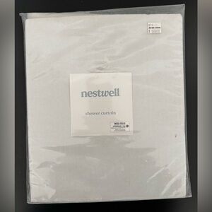 Nestwell White Shower Curtain, NWT